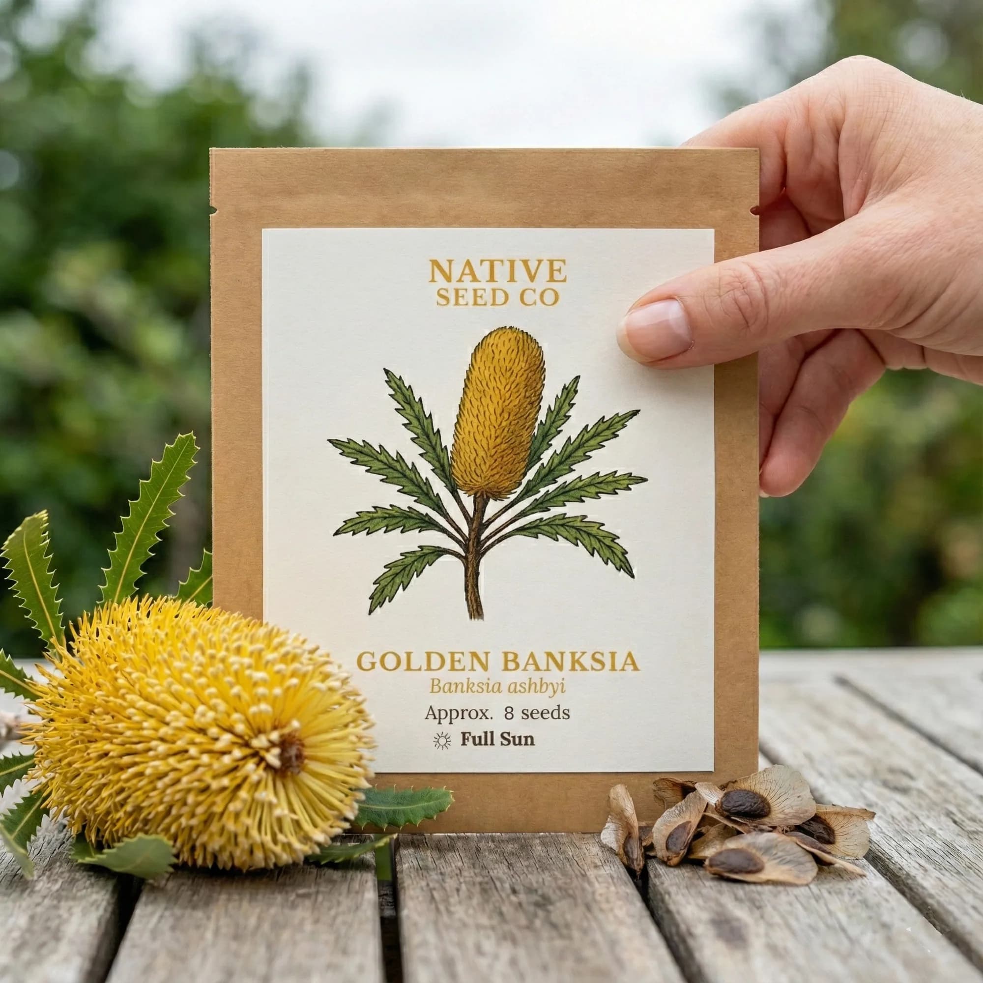 Golden Banksia view 3