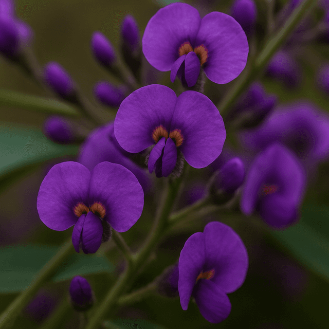 Purple Coral Pea