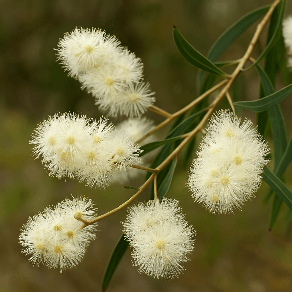White Flowered Wattle