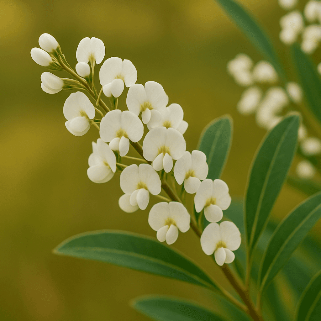 White Shrub Coral Pea