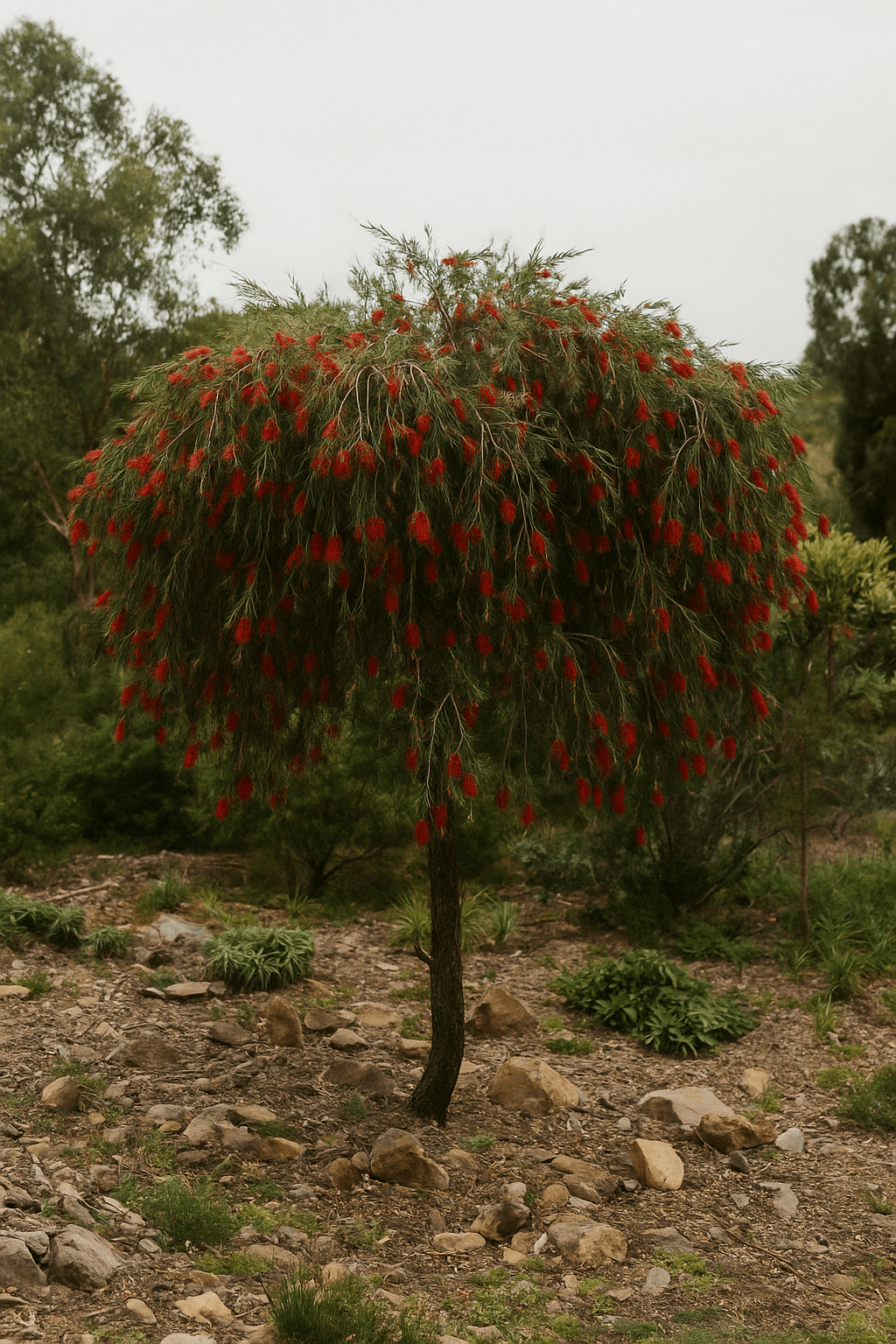 Fiery Bottlebrush