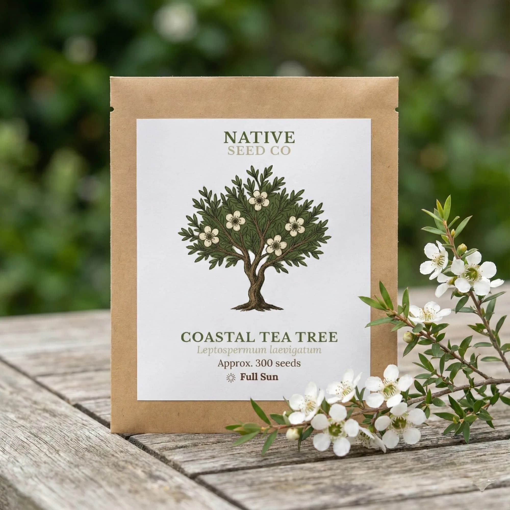Coastal Tea Tree (Leptospermum laevigatum)