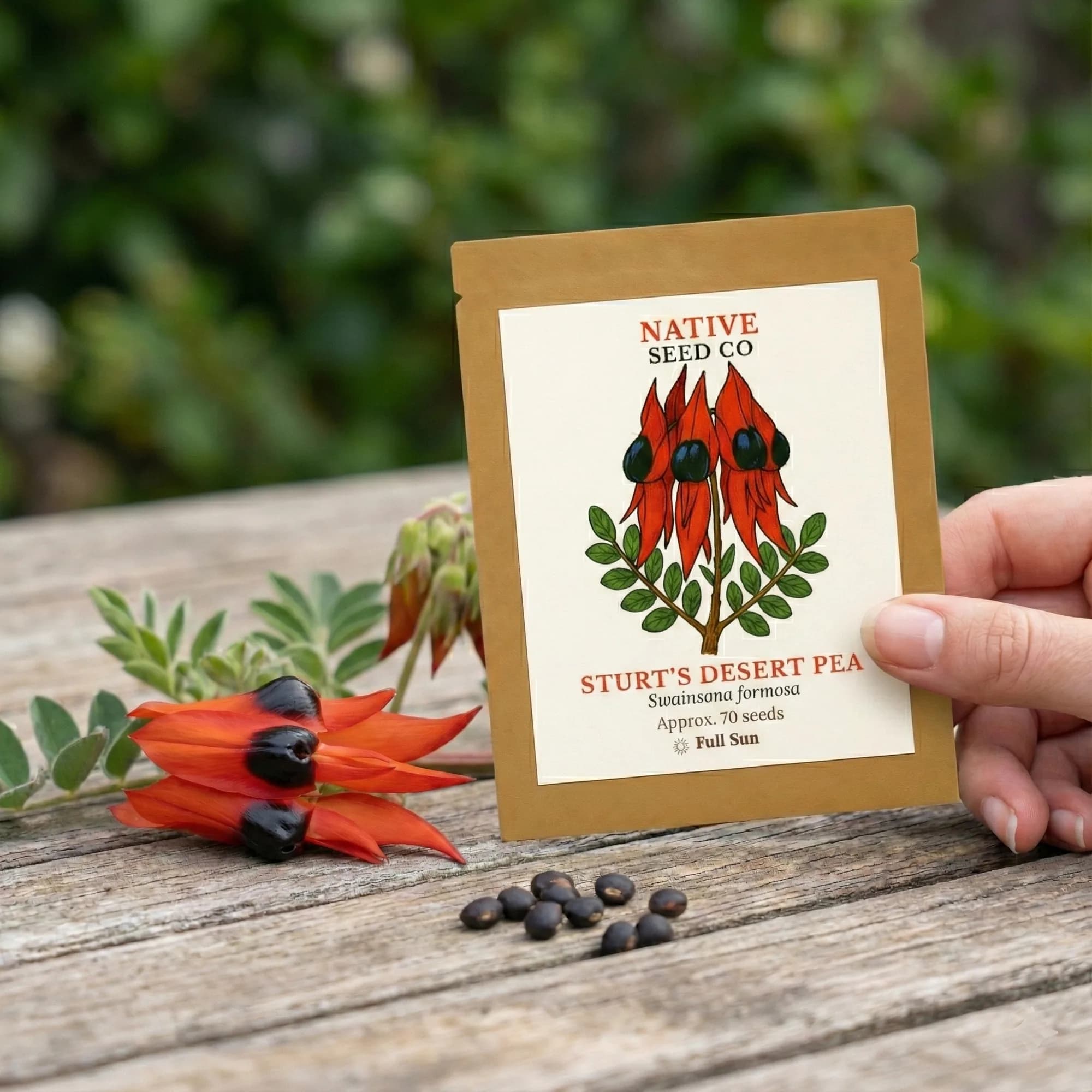 Sturt's Desert Pea view 3
