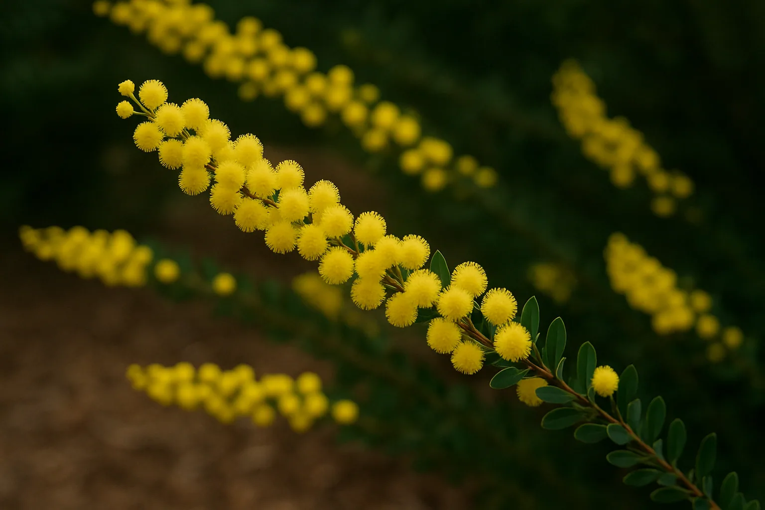 Gold Dust Wattle view 2
